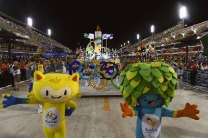 Antes de empezar la samba olímpica