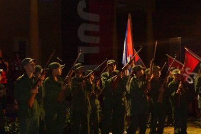 Evocaron en Bayamo los hechos del 26 de julio