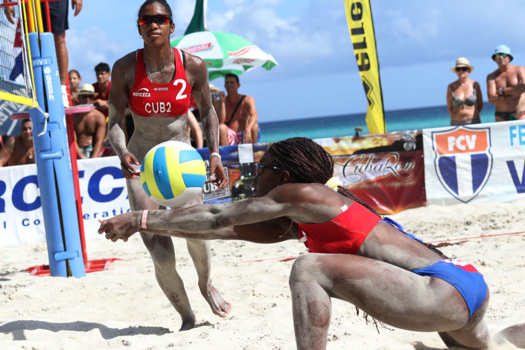 Torneo NORCECA de voleibol de playa. Foto: Raúl H. Calvo