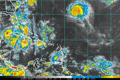 Continúan las lluvias asociadas a la depresión tropical No. 9