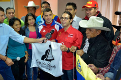 Regalo de Corazón Llanero a Fidel