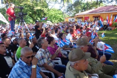Celebrado en Birán cumpleaños de Fidel