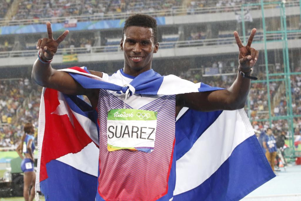 Leonel Suarez, sexto en el decatlón olímpico de Río de Janeiro. FOTO/Roberto MOREJON