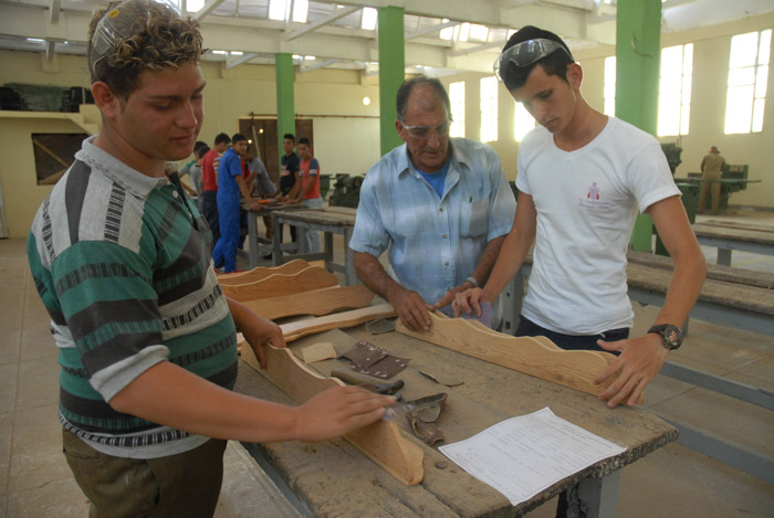 Instituto Politécnico 5 de Septiembre en Cienfuegos apegado a las necesidades locales. Foto: Agustín Borrego