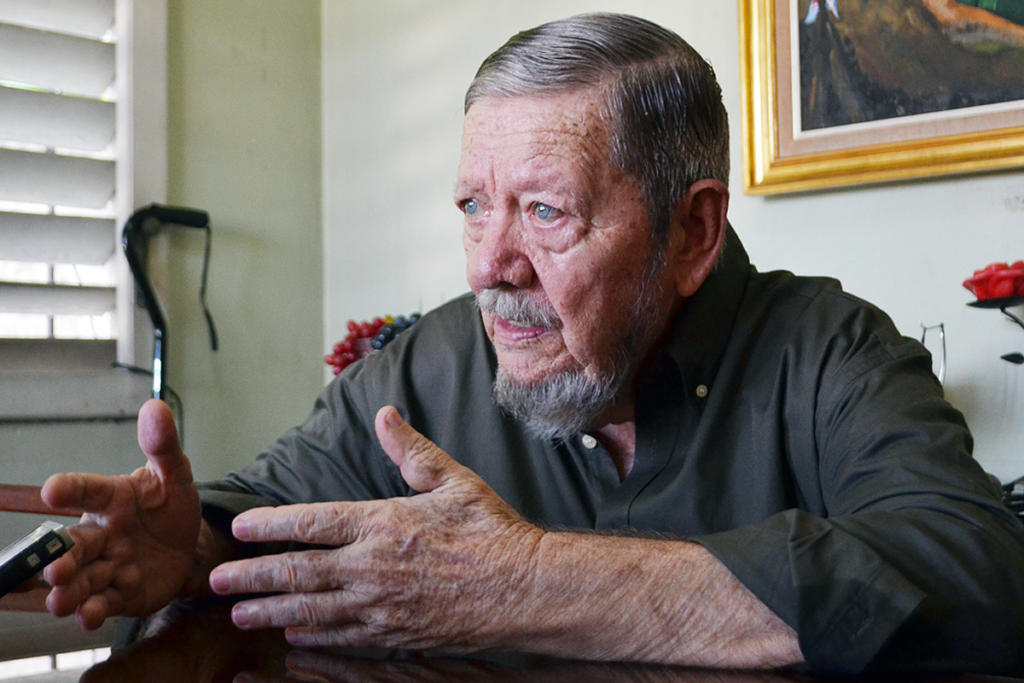 Comandante Delio Gómez Ochoa. Foto: Eddy Martin Diaz.