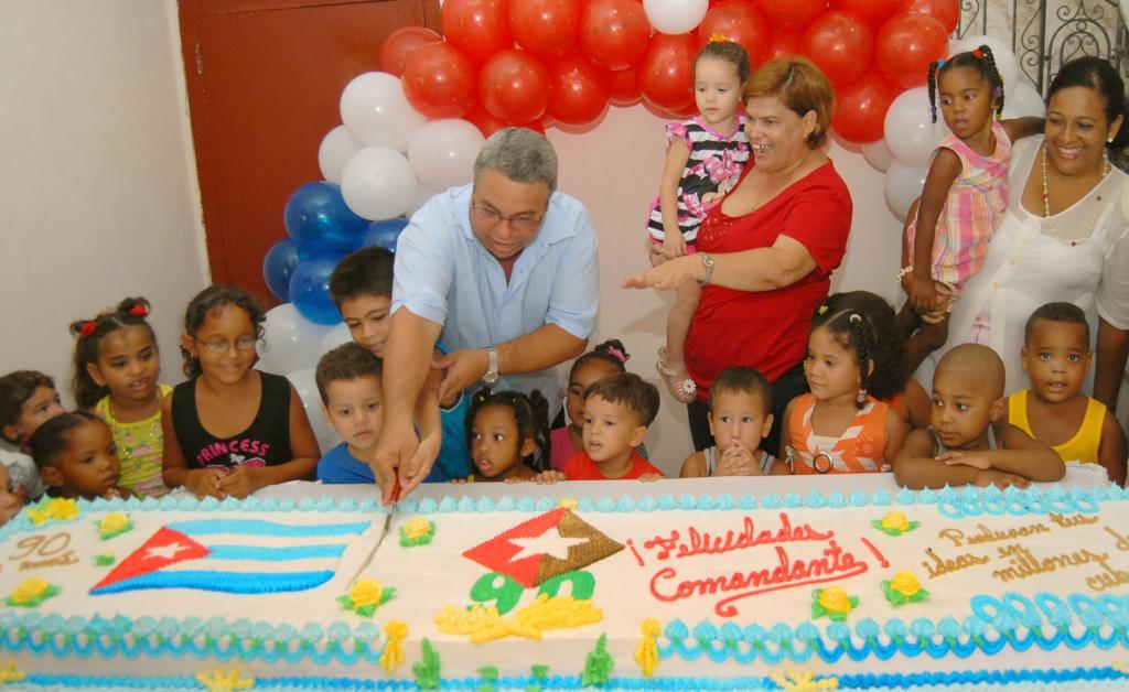 Fue una gran festividad en Cayo Hueso dedicada a los infantes.