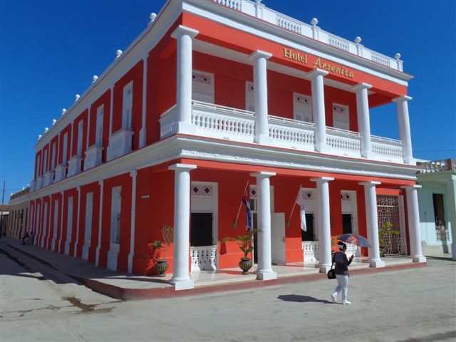El hotel Arsenita fue reconstruido con apego a sus características originales. Foto: Manuel Valdés Paz