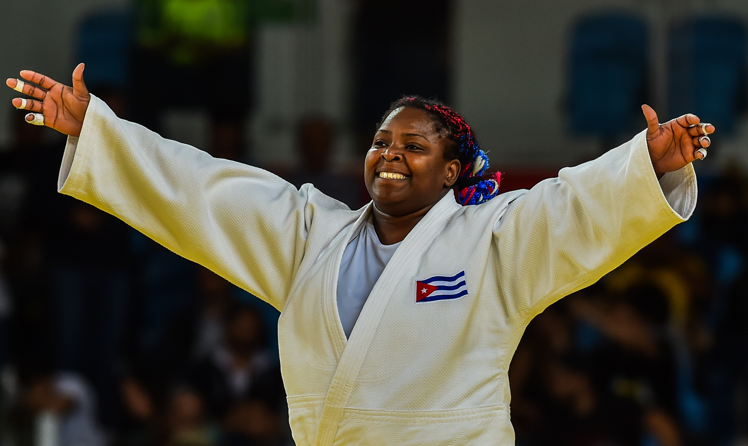 La cubana Idalis Ortiz, medalla de plata en la división de +78 kg en Río de Janeiro. FOTO/Marcelino VÁZQUEZ HERNÁNDEZ