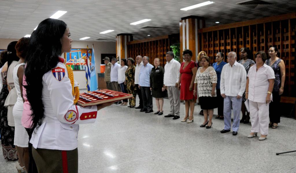 Acto nacional de imposición de la Distinción 23 de agosto a mujeres destacadas. ACN FOTO/Omara GARCÍA MEDEROS/sdl