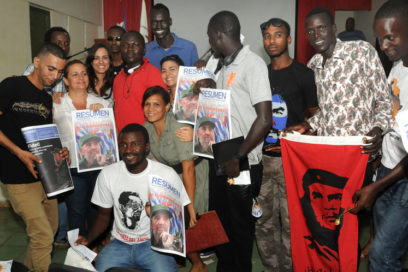 Estudiantes africanos condenan persistencia de bloqueo a Cuba