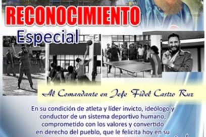 Mensaje de la Delegación Cubana a Fidel