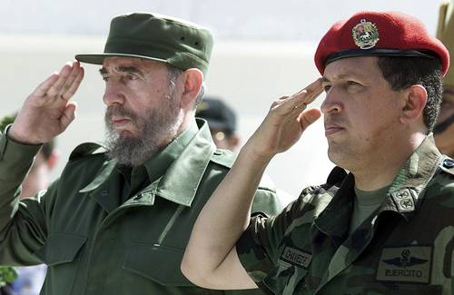 Junto a Chávez, "el mejor amigo del pueblo cubano"