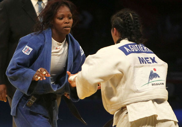 Maricet Espinosa Oro en 63 kg del Judo. Foto: Ismael Francisco/Cubadebate.
