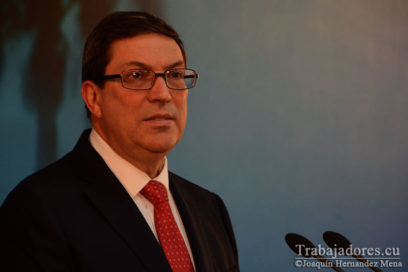 Cuban Foreign Minister: The blockade continues