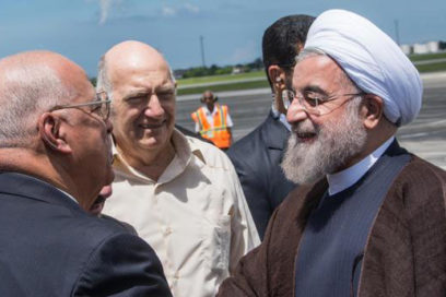 Recibió vicepresidente cubano a mandatario iraní