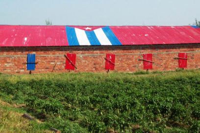 Casa nueva para la hoja de oro