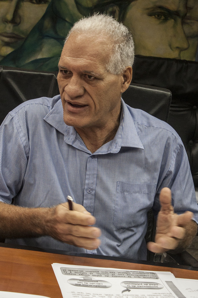 Guillermo Sarmiento, director de Organización del Trabajo y los Salarios del Ministerio de Trabajo y Seguridad Social. Foto: René Pérez Massola