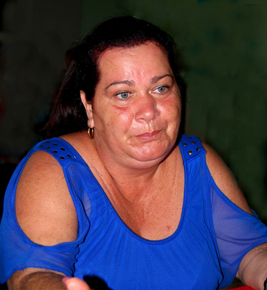 Iraida Guillén Herrera, secretaria general del buró municipal del Sindicato Nacional de Trabajadores Agropecuarios y Forestales (SNTAF) en Cumanayagua. Foto: Ramón Barreras