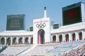 Coliseo de Los Ángeles en los Juegos Olímpicos de 1984