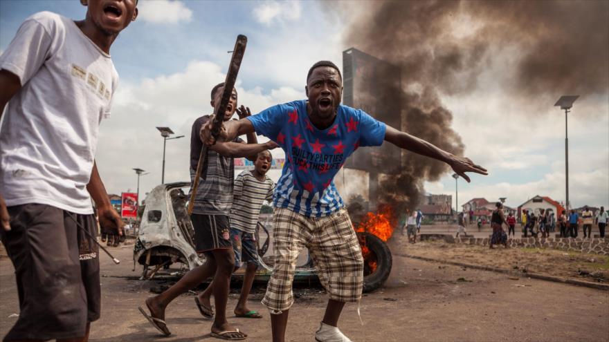 Los actos de extrema violencia, surgidos de antagonismos políticos, airadas protestas contra la reelección del presidente Joseph Kabila y demandas populares de mejores condiciones de vida. Foto: Reuters