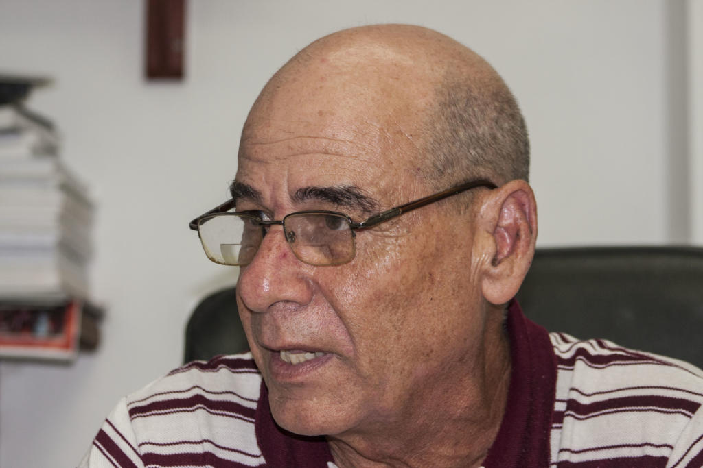 1.El Festival Internacional del Nuevo Cine Latinoamericano requiere de una modernización progresiva de los proyectores y en las condiciones de las salas, apuntó Roy Villanueva, director de la Distribuidora Nacional del Icaic. Foto: Reno Massola