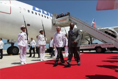 Llegó Raúl a Venezuela (Fotos)