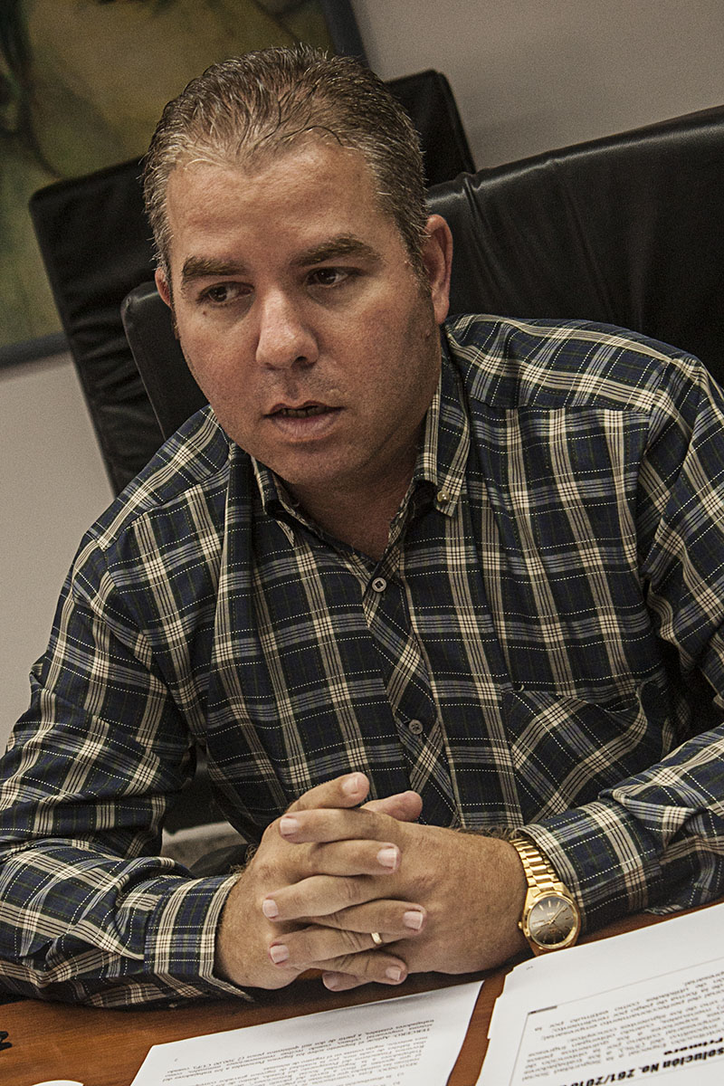 Vladimir Regueiro, director de Ingresos del MFP. Foto: René Pérez Massola
