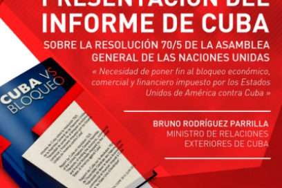 Informe de Cuba sobre daños y perjuicios del bloqueo económico, comercial y financiero (PDF)