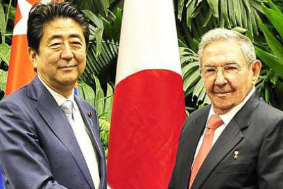 Recibió Raúl al Primer Ministro de Japón