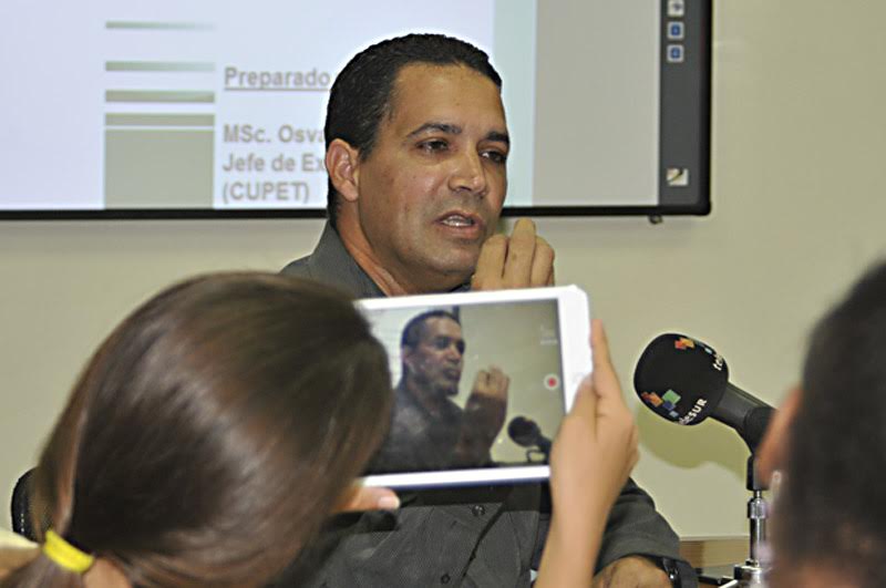 Jefe de exploración, Osvaldo López. Foto: José Raúl Rodríguez Robleda