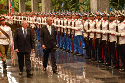 Recibió Raúl al Presidente de la República Portuguesa