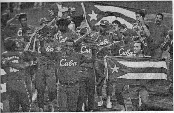 Equipo de béisbol, campeón de los Juegos Olímpicos de Barcelona 1992