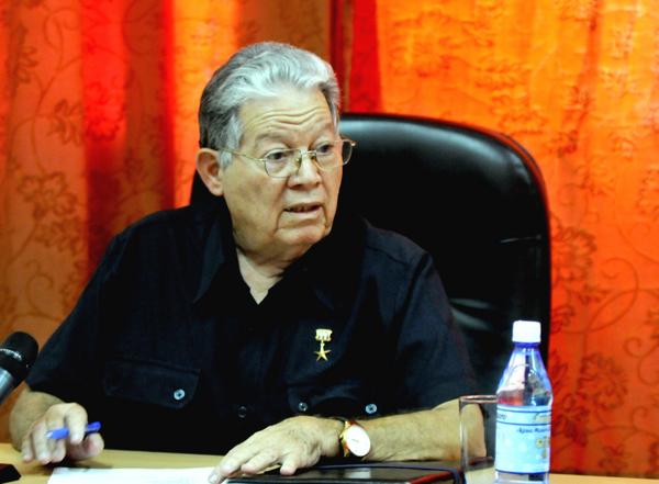 Ramón Pardo Guerra, Jefe del Estado Mayor Nacional de la Defensa Civil (EMNDC). Foto: Oriol de la Cruz Atencio