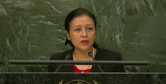 Representante de Vietnam en ONU. Foto: Tomada de la TV cubana