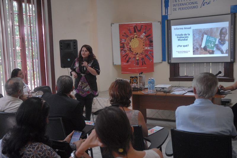 Presentación del Informe del Fondo de Población de las Naciones Unidas (UNFPA) 2016 Foto: Agustín Borrego Torres.