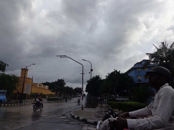 En las principales avenida de la ciudad cabecera fueron retirados los semáforos