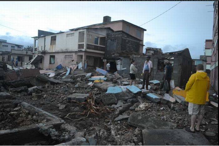 Baracoa, daños del huracán Matthew.