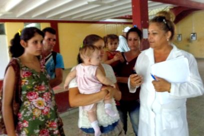El Programa  Materno Infantil actúa ante la amenaza de Matthew