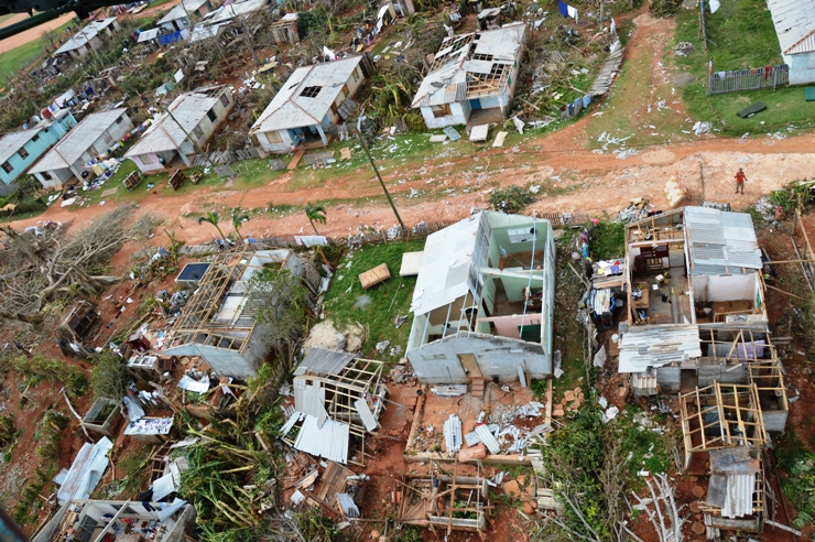 Devastado el fondo habitacional. Ffoto: Louit