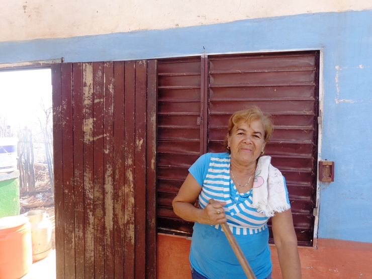 Iberis, la Heroína apoyando en la Punta de Maisí. Foto: Rodney Alcolea