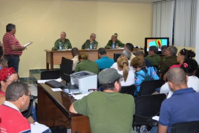 Preside Espinosa Martín Consejo de Defensa en Guantánamo