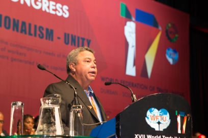 Voz de Cuba fuerte y clara en XVII Congreso de la FSM en Durban