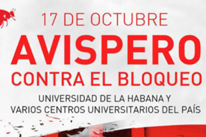 Cuban youth stage massive denunciation of US blockade