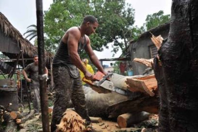 Parte a Guantánamo avanzada santiaguera en apoyo a recuperación tras el huracán Matthew