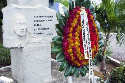 Fidel and Raul Send Wreaths to Victims of Bombing of a Cubana Airliner in 1976