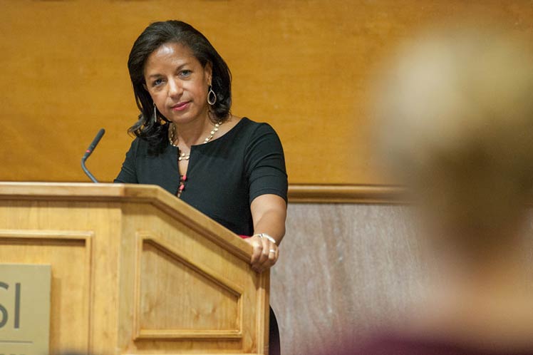 Susan Rice, consejera de Seguridad Nacional de la actual administración estadounidense.