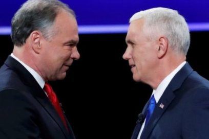 Strike cantado para Kaine y Pence