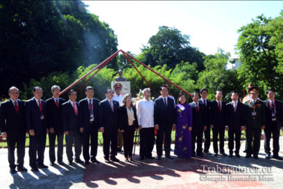 Homenaje del mandatario vietnamita a Ho Chi Minh en La Habana (+ Fotos)
