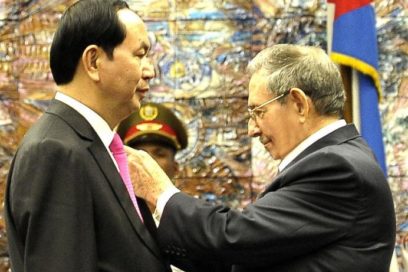 Recibió Raúl al Presidente de la República Socialista de Vietnam