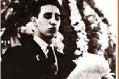 Fidel estudiante, en un 27 de noviembre